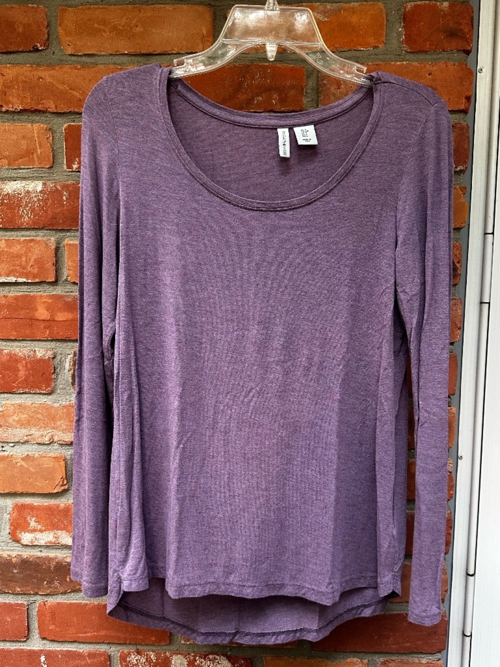 Paraphrase‎ Purple Long Sleeve T shirt Top Size Small